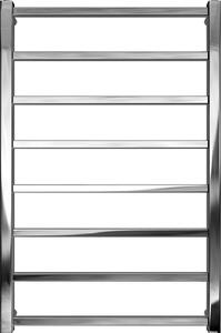 Stegformad handdukstork TOKIO 174W/230V 80x53 cm rostfri/skinande krom