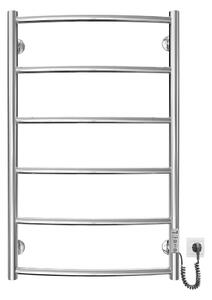 Stegformad handdukstork CLASSIC 100W/230V 81x53cm rostfri/skinande krom rätt