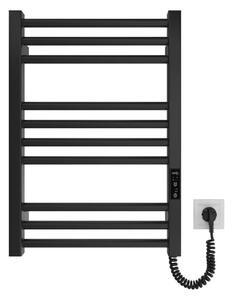 Stegformad handdukstork HF DERBY 100W/230V 57x43 cm svart