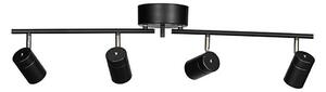 ByRydens 4200720-4002 - Spotlight CORRECT 4xGU10/7W/230V svart