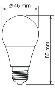 Sinclair - LED glödlampa BG E14/5W/230V 3000K