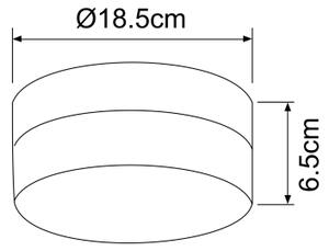 GLOBO 48401 - Takbelysning OPAL 1xE27/40W