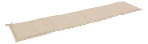 Dyna för för trädgårdsbänk beige 200x50x3 cm - Beige