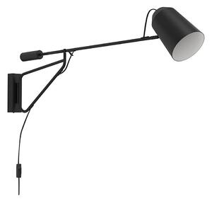 Eglo 900614 - Vägglampa LORETO 1xE27/28W/230V