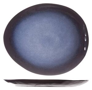 Cosy & Trendy Tallrik Sapphire 4 st oval 27,5x23 cm safirblå