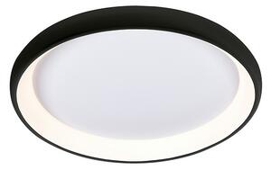Azzardo AZ5069 -LED Dimbar taklampa ANTONIO LED/32W/230V svart + +Fjärrkontrol
