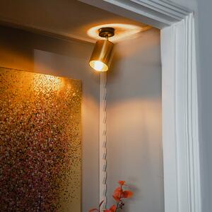 Modern spotlight svart med guld - Lofty