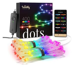 Twinkly TWD400STP-TEU - LED RGB Utomhus ljusreglerad list 400xLED 20m IP44 WiFi