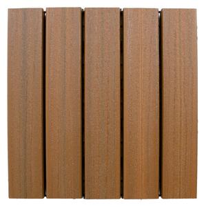 Terassplatta 22st 30x30x2,2 cm 2m² Brun -