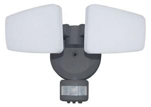 LED Utomhusstrålkastare med en sensor LED/24W/230V 3000/4000/6000K IP54 antracit