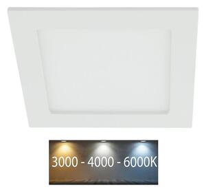 Infälld LED badrumsbelysning LED/12W/230V 3000/4000/6000K IP44