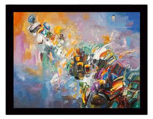 Tavla Med Ram Flerfärgad 41X56 - 41x56 cm