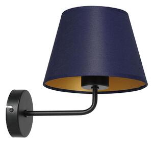 Vägglampa ARDEN 1xE27/60W/230V lila/guld