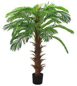 Konstväxt kottepalm med kruka 140 cm grön - Grön