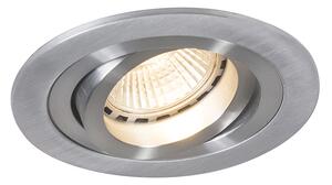 Spotlight/downlight 'Rondoo 1' Moderna aluminium - Passande för LED / Inomhus