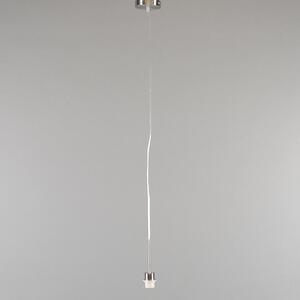 Modern hängande lampstål med skugga 45 cm vit - Combi 1