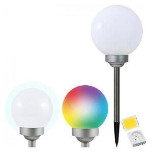 LED RGB solcellslampa LED/0,2W/AA 1,2V/600mAh IP44