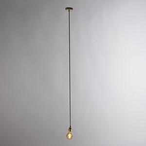 Retro hängande lampa vit 45 cm - Veck
