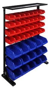 Blå & röd förvaringshylla för garageverktyg - Blå