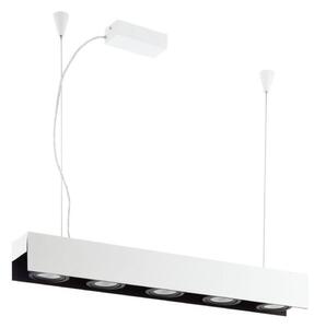 Eglo 39372 - Dimbar LED-lampakrona med snöre BADALONA 5xLED/5,4W/230V