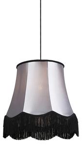 Retro hängande lampa svart med grå 45 cm - Granny