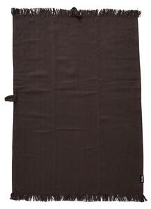 MUUBS - Umami - Servetter av tyg - Sort/Brun B50xH70 cm - B50xH70 cm