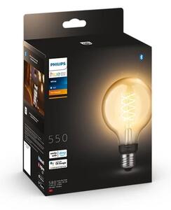 LED Ljusreglerad glödlampa Philips Hue WHITE FILAMENT G93 E27/7,2W/230V 2100K