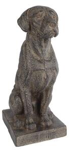 Gifts Amsterdam Skulptur Dog konststen brun 30x21x48 cm