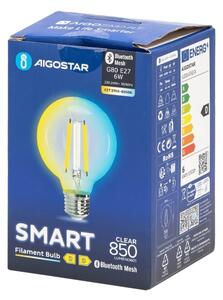 LED glödlampa FILAMENT G80 E27/6W/230V 2700-6500K - Aigostar