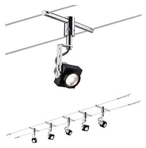 Paulmann 94081 - KIT 5xLED/5W Spotlight 230V svart