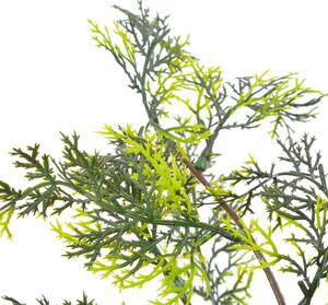 Konstväxt Cypressträd med kruka 90 cm grön