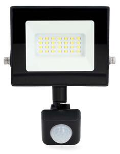 Nedis LLFLP15BLK - LED strålkastare med sensor LED/20W/230V 4000K IP44