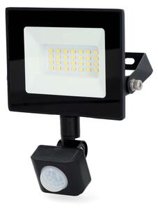 Nedis LLFLP15BLK - LED strålkastare med sensor LED/20W/230V 4000K IP44