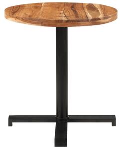 Cafébord runt Ø70x75 cm massivt akaciaträ