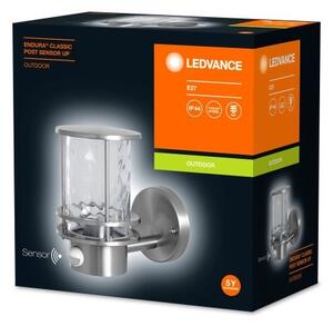 Ledvance - Utomhus Väggbelysning med sensor ENDURA 1xE27/60W/230V IP44