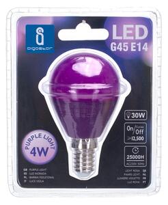 LED Glödlampa G45 E14/4W/230V lila- Aigostar