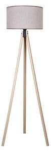 Duolla - Golvlampa 1xE27/60W/230V diameter 44 cm beige