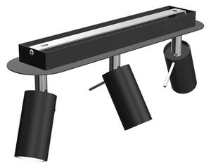 Spotlight PRESTON 3xGU10/40W/230V svart