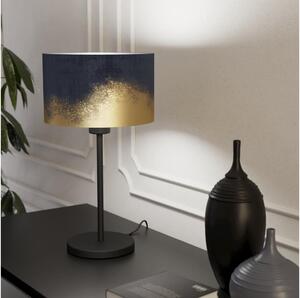 Eglo 39975 - Bordslampa CASUARITA 1xE27/40W/230V blå/guld