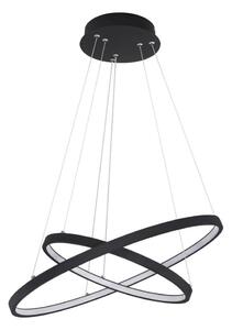 Globo 67192-42B - LED ljuskrona med textilsladd RALPH 2xLED/21W/230V