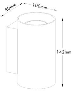 Zuma Line 92695-N - Vägglampa SANDY WL 2xGU10/50W/230V vit