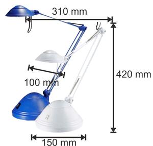 Bordslampa ELA 1xGY6,35/50W/230V/12V vit