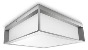 Philips - Utomhus taklampa SKIES 2xE27/14W/230V IP44 grå