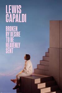 Poster, Affisch Lewis Capaldi - Broken By Desire