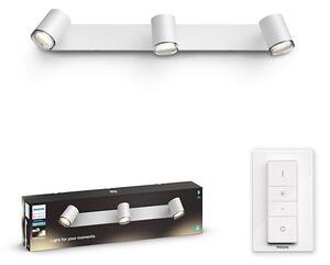 Philips - LED Dimbar Badrumsbelysning Hue ADORE 3xGU10/5W/230V IP44