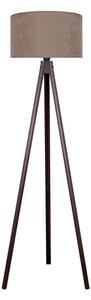 Brilagi - Golvlampa VELVET 1xE27/60W/230V wenge/beige