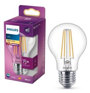 LED glödlampa VINTAGE Philips A60 E27/8,5W/230V 2700K