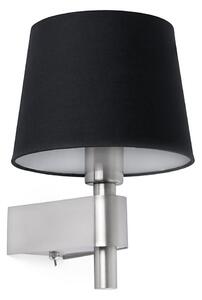 FARO 29975 - Vägglampa ROOM 1xE27/15W/230V svart