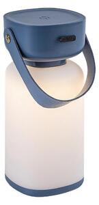 Rabalux 77145-LED Ljusreglerad uppladdningsbar beröring utomhus bordslampa FUNES LED/3W/5V IP44 blå
