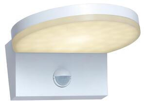 Rabalux 77120 -LED vägglampa med sensor för utomhusbruk BATIDA LED/9W/230V IP54 vit
